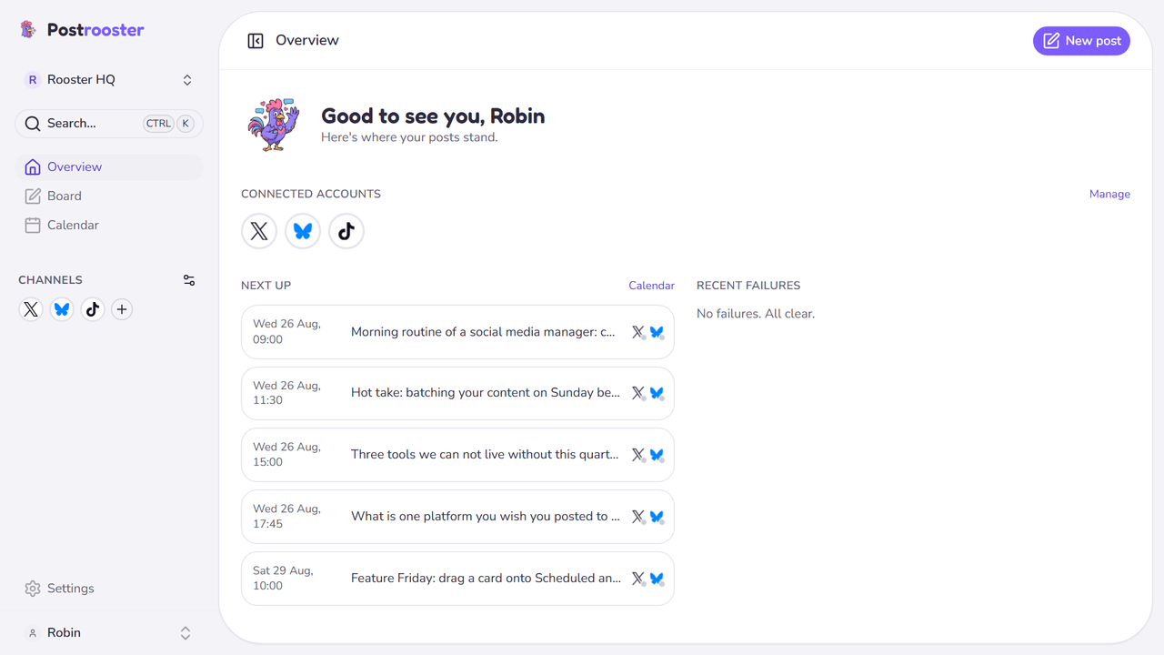 Publish everywhere at once